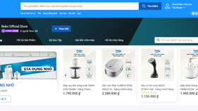 Các sản phẩm Beko chính hãng được bán trên các sàn TMĐT tại Việt Nam