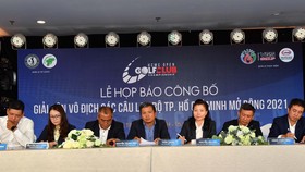 Quang cảnh buổi lễ họp báo