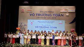 Trao Giải thưởng Võ Trường Toản lần thứ 22 năm 2019