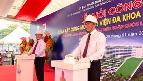 Khởi công xây dựng Bệnh viện Đa khoa khu vực Hóc Môn quy mô 1.000 giường