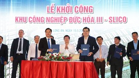 Ký kết thuê đất tại 1 KCN ở Long An