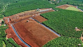 Đất phân lô bán nền nhưng lại được gắn mác dự án thương mại tràn lan ở TP.Bảo Lộc.