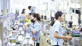 Production at a company invested by Japanese investors. (Photo: SGGP)