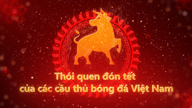 Nguyễn Văn Quyết, Bùi Tiến Dũng, Quế Ngọc Hải, Huỳnh Như, Nguyễn Minh Trí chúc tết độc giả Báo SGGP