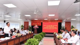 At the working session (Photo: SGGP)