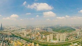 Thu Duc City is established on the basis of merging three eastern districts of Thu Duc, 2 and 9. (Photo: SGGP)
