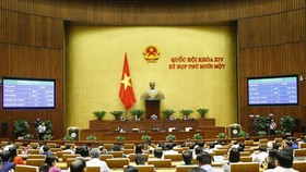 The National Assembly (NA) on April 8 approved a resolution ratifying the Prime Minister’s proposal on the appointment of two Deputy Prime Ministers. (Photo: VNA)