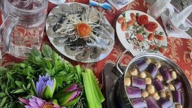 Salted Fish Hotpot is a famous dish in the rural district of U Minh in Ca Mau Province.