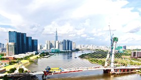 Many major projects in HCMC have been completed in rush amid complicated Covid-19 situation. (Photo: SGGP)