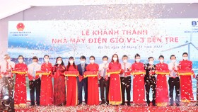 At the inauguration ceremony