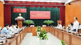 Toàn cảnh buổi làm việc. Ảnh: VIỆT DŨNG