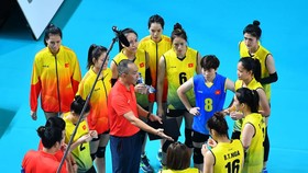 Đội tuyển bóng chuyền nữ VIệt Nam từng giành HCB tại SEA Games 30-2019.