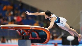 Lê Thanh Tùng lần đầu tiên tham dự Olympic.