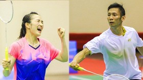 Hai vợ chồng Vũ Thị Trang và Nguyễn Tiến Minh sẽ cùng dự Giải thế giới 2021.