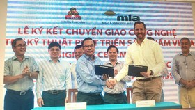 VISSAN ký kết chuyển giao công nghệ phát triển sản phẩm cùng MLA