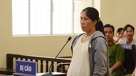 Bị cáo Nguyễn Thị Hằng Ni tại tòa