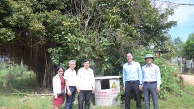 VEDAN Việt Nam hỗ trợ xây dựng 22 bể lưu chứa bao gói thuốc bảo vệ thực vật đã qua sử dụng