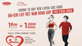 Dai-Ichi Life Việt Nam ra mắt giải đi/chạy bộ trực tuyến vì cộng đồng