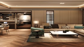 Phối cảnh nội thất của dự án khu căn hộ hàng hiệu Ritz-Carlton Hanoi. Ảnh: Masterise Homes