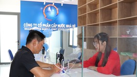 Điểm giao dịch Khu vực Nhà Bè khai trương đưa vào phục vụ người dân trong các thủ tục liên quan ngành nước