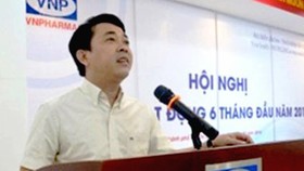 Bị can Nguyễn Minh Hùng trong vụ nhập khẩu thuốc chữa ung thư giả