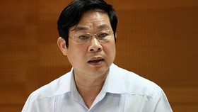 Xóa tư cách nguyên Bộ trưởng đối với ông Nguyễn Bắc Son 