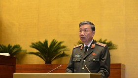 Bộ trưởng Tô Lâm trình bày Tờ trình vào chiều 29-10