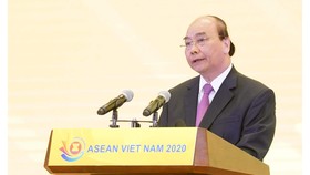 Thủ tướng Nguyễn Xuân Phúc phát biểu tại lễ khởi động Năm Việt Nam Chủ tịch ASEAN 2020.