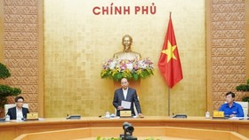 Thủ tướng Nguyễn Xuân Phúc chủ trì buổi làm việc với Trung ương Đoàn Thanh niên Cộng sản Hồ Chí Minh. Ảnh: VGP