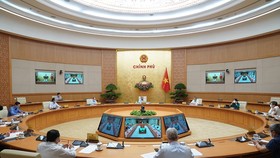 Thủ tướng Nguyễn Xuân Phúc chủ trì cuộc họp Ban Chỉ đạo điều hành giá. Ảnh: VIẾT CHUNG