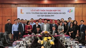 Tập đoàn FPT và Đại học Bách khoa Hà Nội ký kết hợp tác đào tạo và nghiên cứu công nghệ 4.0