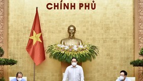 Thủ tướng Phạm Minh Chính chủ trì phiên họp Chính phủ thường kỳ, ngày 5-5. Ảnh: VIẾT CHUNG