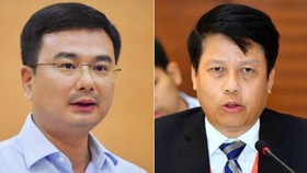 Ông Phạm Thanh Hà (bên trái) và ông Phạm Tiến Dũng (bên phải). Ảnh: VGP