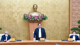  Thủ tướng Phạm Minh Chính chủ trì họp toàn quốc về phòng chống dịch Covid-19