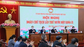 Hội nghị Ủy ban Trung ương MTTQ Việt Nam