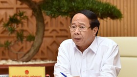 Phó Thủ tướng Lê Văn Thành. Ảnh: VIẾT CHUNG