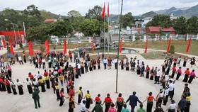 Ngày hội Đại đoàn kết toàn dân tộc cùng bà con xã Mường Sang, huyện Mộc Châu, tỉnh Sơn La