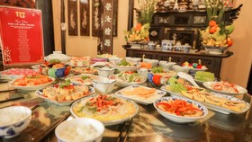 Các món ăn ngày tết được giới thiệu tại Lễ hội Tết Việt 2020