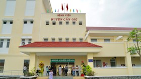 Ngày 29-12, UBND TPHCM khánh thành Bệnh viện Đa khoa huyện Cần Giờ. Ảnh: HOÀNG HÙNG