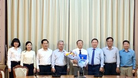 Ông Võ Phan Lê Nguyễn giữ chức vụ Phó Chủ tịch UBND huyện Nhà Bè