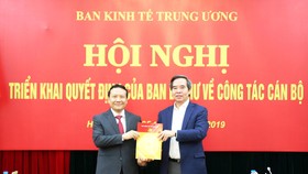 Phó Giám đốc ĐH Quốc gia Hà Nội được bổ nhiệm làm Phó Trưởng Ban Kinh tế Trung ương