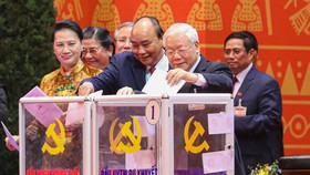 Đại hội XIII của Đảng tiến hành bầu Ban Chấp hành Trung ương khóa XIII