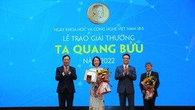 Hai nhà khoa học được trao Giải thưởng Tạ Quang Bửu 2022