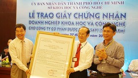 TPHCM có doanh nghiệp KH-CN đầu tiên trong ngành dược