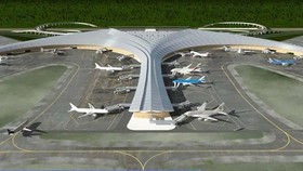 An image of proposed Long Thanh International Airport in the southern province of Dong Nai. (Photo courtesy of ACV)