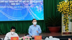 Thu Duc City committed to maximum support for businesses