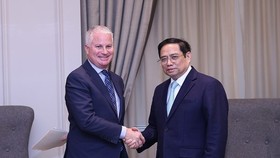 Vietnamese PM receives leaders of US companies in New York
