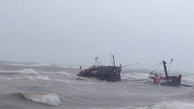 Bad weather covers East Sea 