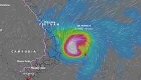 Typhoon Rai gusts up to over level 17, approaching mid-Central coast