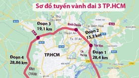Working team preparing for investment plan of Ring Road 3,4 in HCMC established 